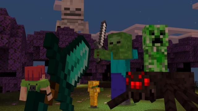 Screenshot of the Minecraft Bedrock Marketplace product BIG Mobs created by Shapescape.