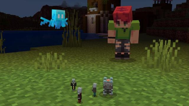 Screenshot of the Minecraft Bedrock Marketplace product BIG Mobs created by Shapescape.