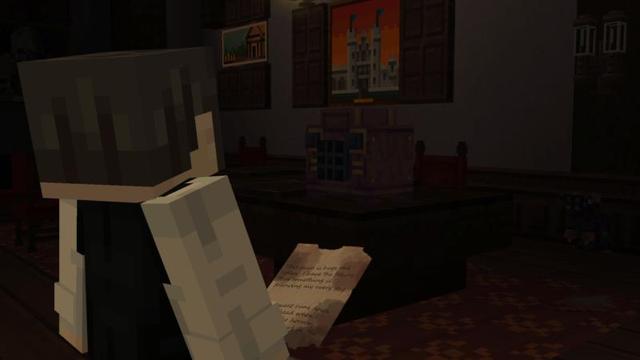 Screenshot of the Minecraft Bedrock Marketplace product Blackout created by Shapescape.