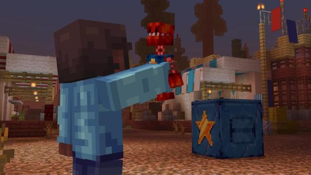 Screenshot of the Minecraft Bedrock Marketplace product Blocky Boo created by Shapescape.