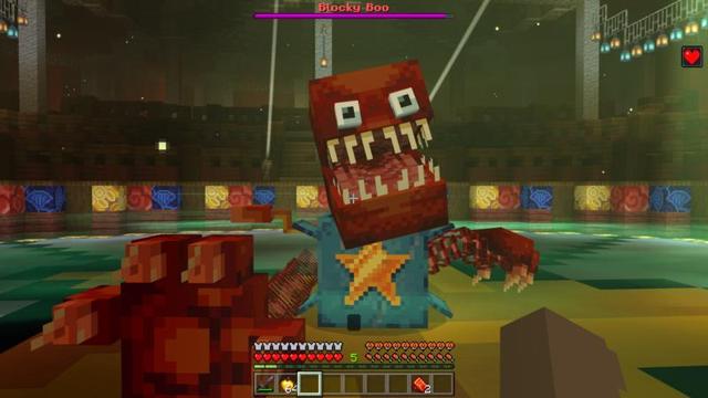 Screenshot of the Minecraft Bedrock Marketplace product Blocky Boo created by Shapescape.