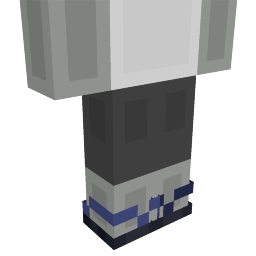 Thumbnail of the Minecraft Bedrock Marketplace product Blue Flip Flops created by Shapescape.