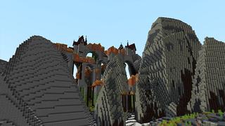 Screenshot of the Minecraft Bedrock Marketplace product Bridgetown created by Shapescape.
