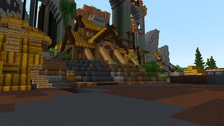 Screenshot of the Minecraft Bedrock Marketplace product Bridgetown created by Shapescape.