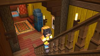 Screenshot of the Minecraft Bedrock Marketplace product Busted! created by Shapescape.