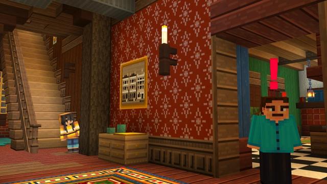 Screenshot of the Minecraft Bedrock Marketplace product Busted! created by Shapescape.