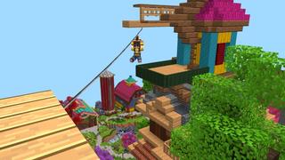 Screenshot of the Minecraft Bedrock Marketplace product Busted! created by Shapescape.