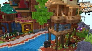 Screenshot of the Minecraft Bedrock Marketplace product Busted! created by Shapescape.