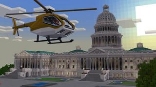 Screenshot of the Minecraft Bedrock Marketplace product Capitol Hill created by Shapescape.