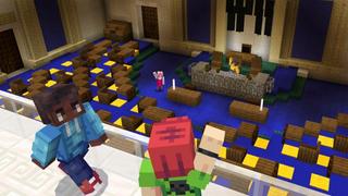 Screenshot of the Minecraft Bedrock Marketplace product Capitol Hill created by Shapescape.