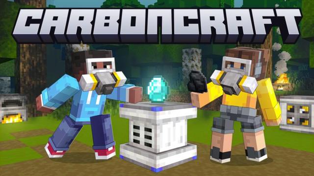 Thumbnail of the Minecraft Bedrock Marketplace product CarbonCraft created by Shapescape.