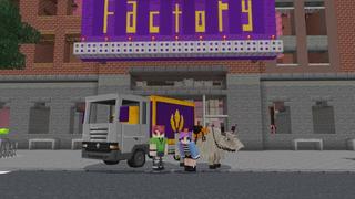 Screenshot of the Minecraft Bedrock Marketplace product Chocolate Factory created by Shapescape.