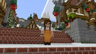 Screenshot of the Minecraft Bedrock Marketplace product Christmas at the North Pole created by Shapescape.