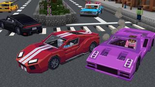 Screenshot of the Minecraft Bedrock Marketplace product City Life created by Shapescape.