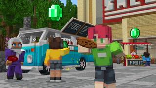 Screenshot of the Minecraft Bedrock Marketplace product City Life created by Shapescape.