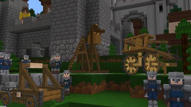 Screenshot of the Minecraft Bedrock Marketplace product Clash created by Shapescape.