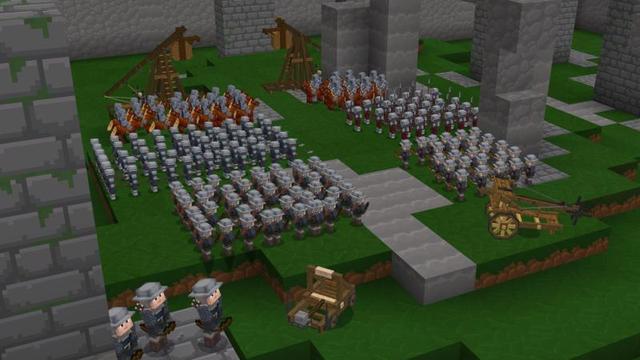 Screenshot of the Minecraft Bedrock Marketplace product Clash created by Shapescape.