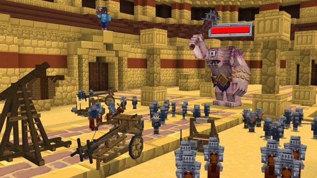 Screenshot of the Minecraft Bedrock Marketplace product Clash created by Shapescape.