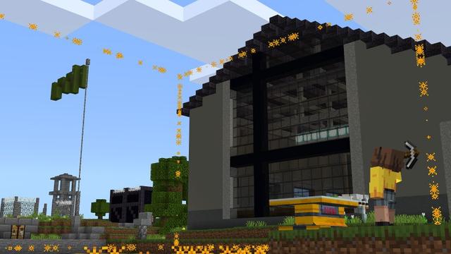 Screenshot of the Minecraft Bedrock Marketplace product Craftable Bases created by Shapescape.
