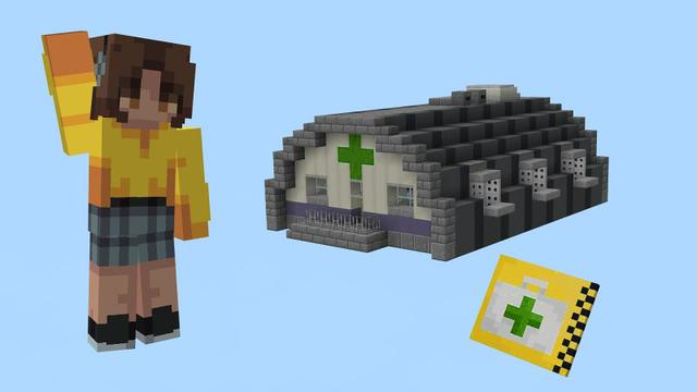 Screenshot of the Minecraft Bedrock Marketplace product Craftable Bases created by Shapescape.