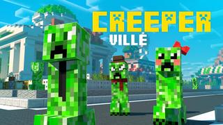 Thumbnail of the Minecraft Bedrock Marketplace product Creeperville created by Shapescape.