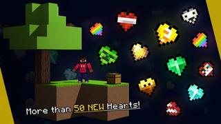 Thumbnail of the Minecraft Bedrock Marketplace product Custom Hearts Skyblock created by Shapescape.
