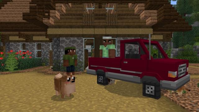 Screenshot of the Minecraft Bedrock Marketplace product Cute Animals created by Shapescape.
