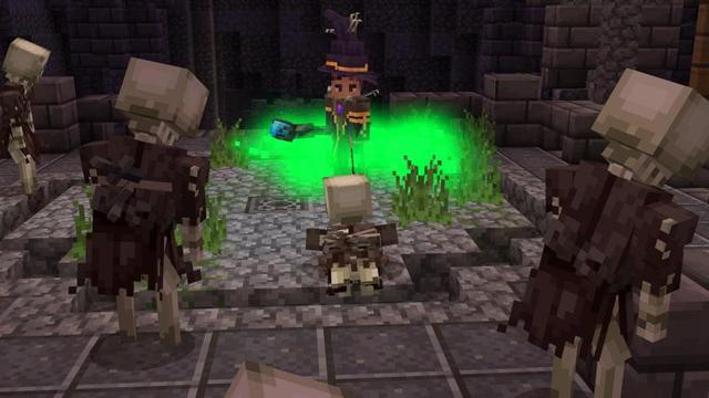 Screenshot of the Minecraft Bedrock Marketplace product Dead Souls created by Shapescape.