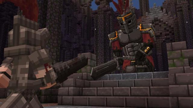 Screenshot of the Minecraft Bedrock Marketplace product Dead Souls created by Shapescape.
