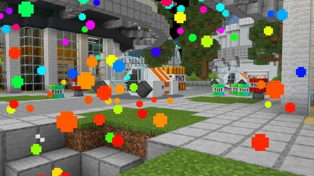 Screenshot of the Minecraft Bedrock Marketplace product Demolition 2: Space created by Shapescape.