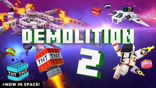 Thumbnail of the Minecraft Bedrock Marketplace product Demolition 2: Weltraum created by Shapescape.