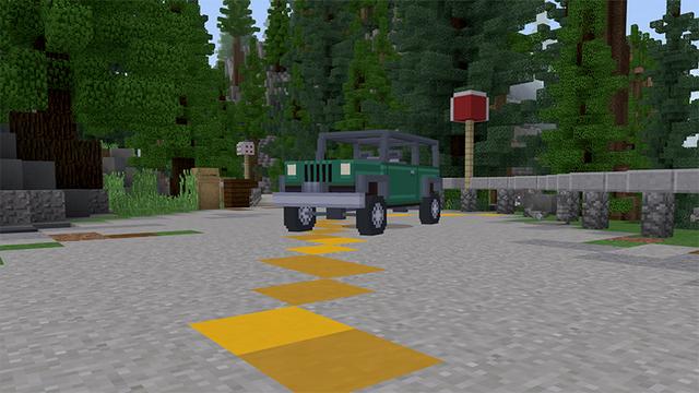 Screenshot of the Minecraft Bedrock Marketplace product Dewdale National Park created by Shapescape.