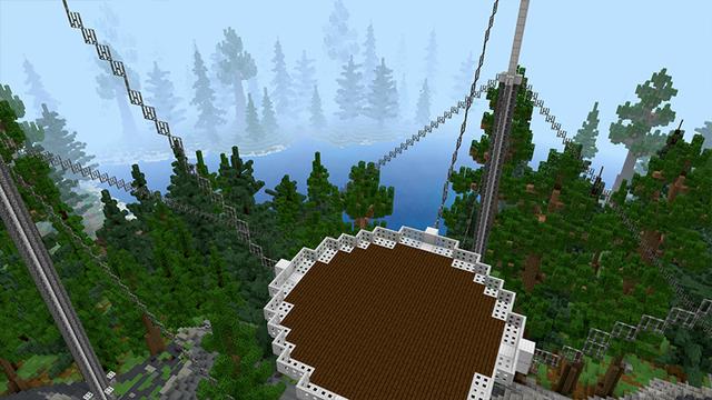 Screenshot of the Minecraft Bedrock Marketplace product Dewdale National Park created by Shapescape.