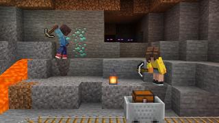 Screenshot of the Minecraft Bedrock Marketplace product Difficulty Hardcore created by Shapescape.