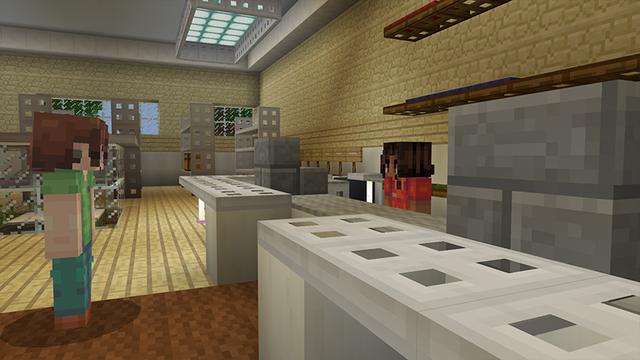 Screenshot of the Minecraft Bedrock Marketplace product Dogs created by Shapescape.