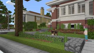 Screenshot of the Minecraft Bedrock Marketplace product Dogs created by Shapescape.