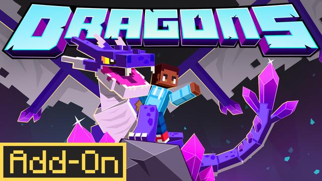 Thumbnail of the Minecraft Bedrock Marketplace product DRAGONS Add-On created by Shapescape.