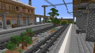 Screenshot of the Minecraft Bedrock Marketplace product E.L.Y.T.R.A. created by Shapescape.