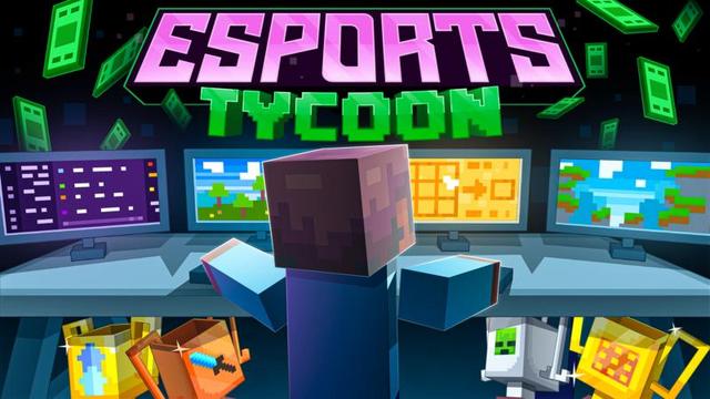 Thumbnail of the Minecraft Bedrock Marketplace product E-Sports Tycoon created by Shapescape.