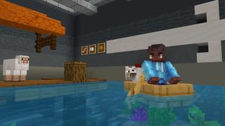 Screenshot of the Minecraft Bedrock Marketplace product Escape Rooms created by Shapescape.