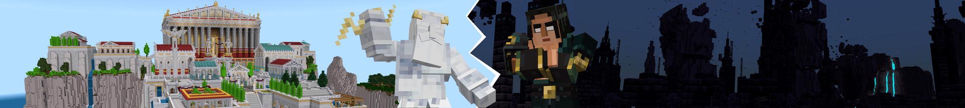 Panorama of the Minecraft Bedrock Marketplace product Eternity created by Shapescape.