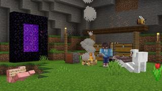Screenshot of the Minecraft Bedrock Marketplace product Everything is Cake created by Shapescape.