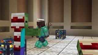 Screenshot of the Minecraft Bedrock Marketplace product Everything is Cake created by Shapescape.