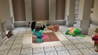 Screenshot of the Minecraft Bedrock Marketplace product Everything is Cake created by Shapescape.