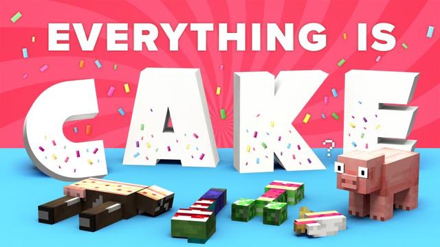 Thumbnail of the Minecraft Bedrock Marketplace product Everything is Cake created by Shapescape.
