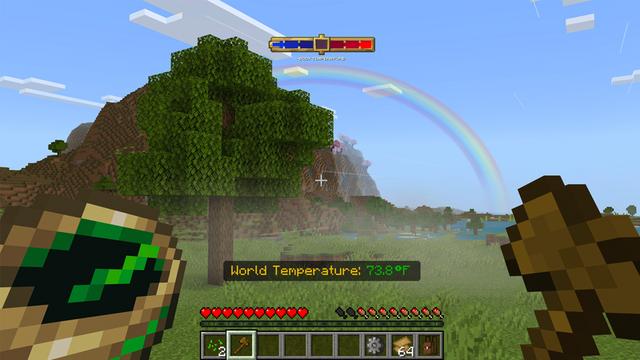 Screenshot of the Minecraft Bedrock Marketplace product Extreme Survival Add-On created by Shapescape.