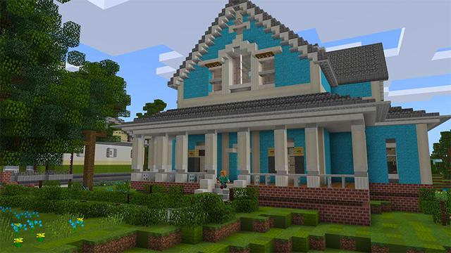 Screenshot of the Minecraft Bedrock Marketplace product Farms created by Shapescape.