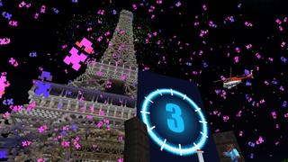 Screenshot of the Minecraft Bedrock Marketplace product Firework Show created by Shapescape.