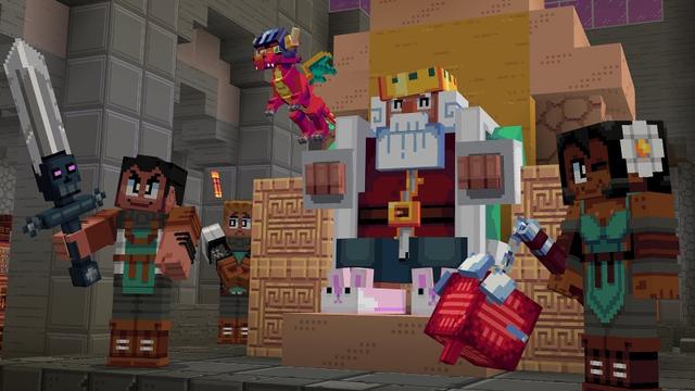 Screenshot of the Minecraft Bedrock Marketplace product Grave Danger created by Shapescape.