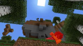 Screenshot of the Minecraft Bedrock Marketplace product Half Heart Hardcore created by Shapescape.